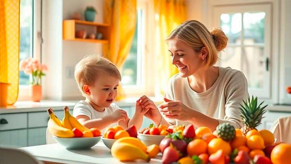 Как приучить ребенка к здоровому питанию
